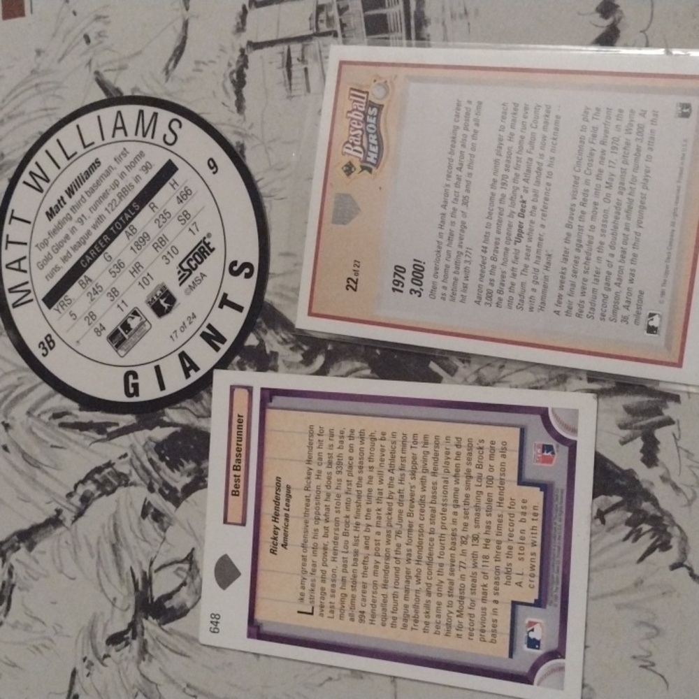 Baseball Card Lot - Picture 5 of 5